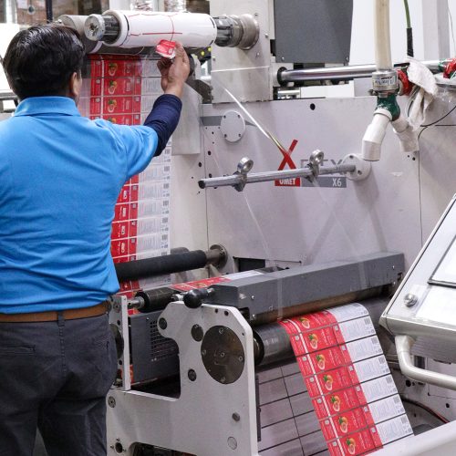 Flexographic printing